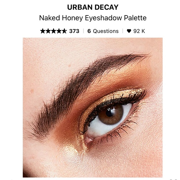 BRAND NEW Urban Decay Naked Honey Palette - Picture 13 of 13